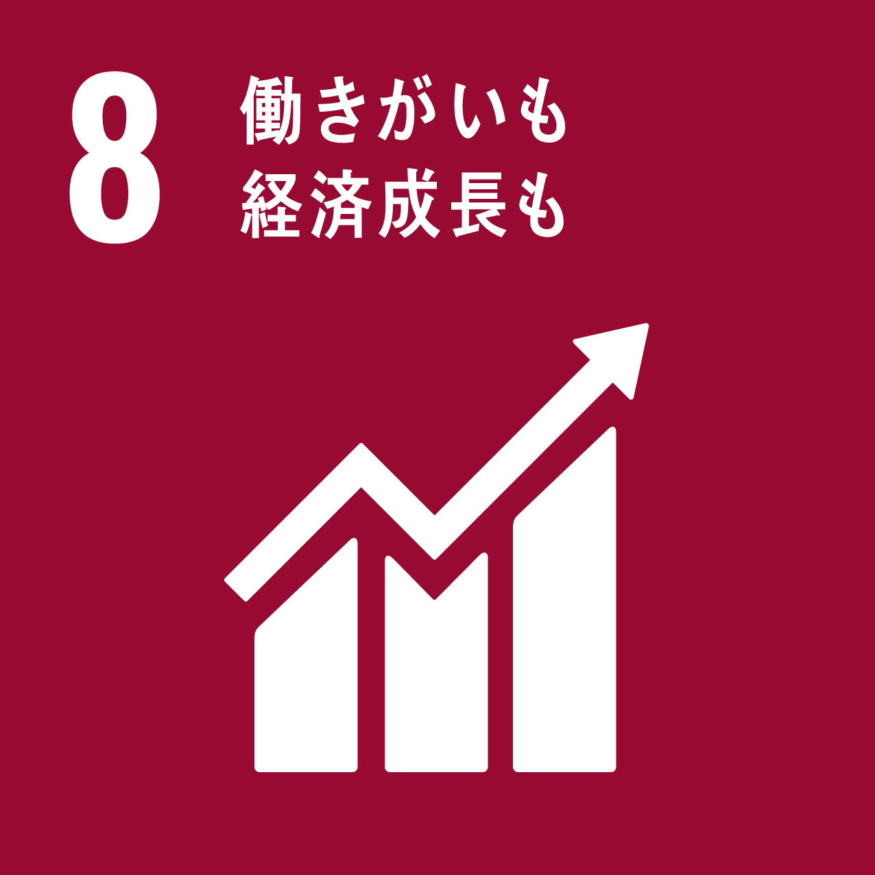SDGs icon No.8