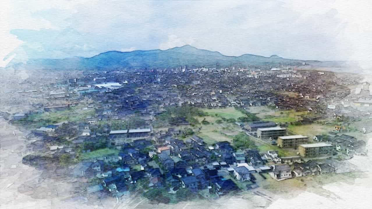 柏崎の街並み